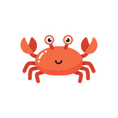 Cute Crab Cartoon Very Cool