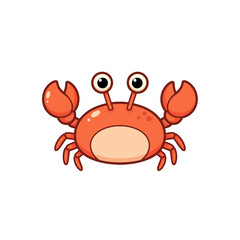 Cute Crab Cartoon Very Cool