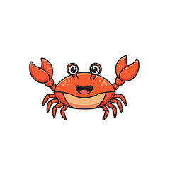 Cute Crab Cartoon Very Cool