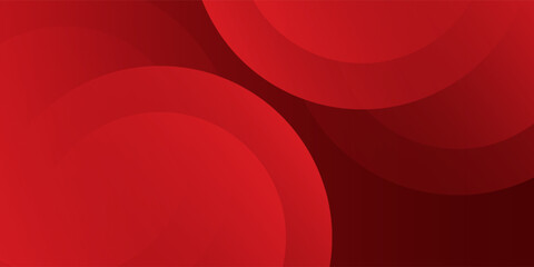 Red abstract background. Dynamic shapes composition. Eps10 vector