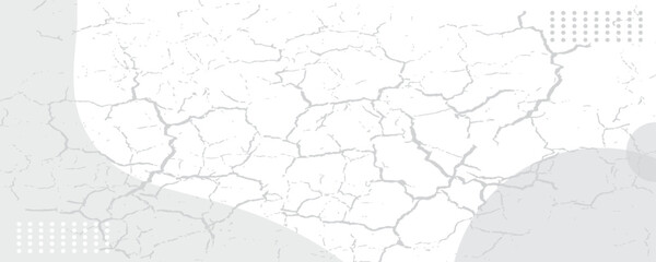 Obraz premium Minimal White & Gray Wave Vector Background with grunge gray