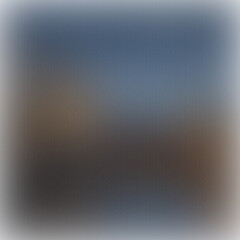 Subtle Atmospheric Gradient of Earthy Browns and Blues The Serene Transition from Land to Sky Captivating Blend of Colors Evokes Tranquility and Calm Reflecting Nature's Beauty