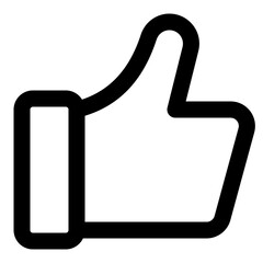 Thumbs Up Hand Gesture Icon