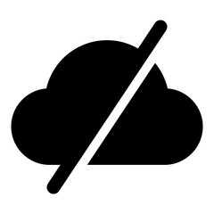 Unavailable Cloud Icon