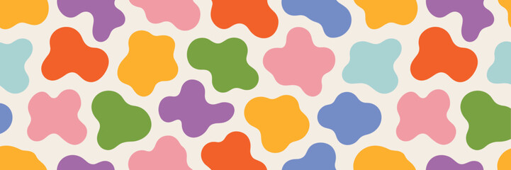 Colorful Abstract Patterns, Graphic Design, Digital Art, Modern Aesthetic, Vibrant Background