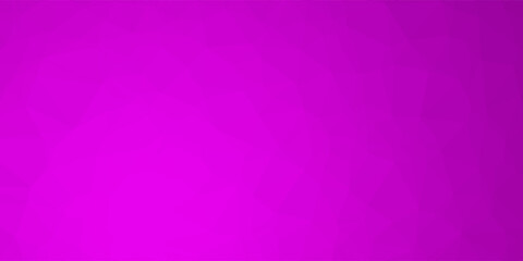 Obraz premium Dark Purple vector shining triangular background. Creative geometric illustration in Origami style with gradient. A new texture for your design.