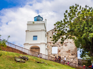 St. Paul's church in Malacca, Malaysia. St.Paul's church was built in 1521