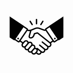 Obraz premium handshake vector format