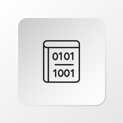 Spiral Notebook Icon, Study Notes and Tasks Flat Vector