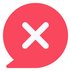 Fototapeta premium Octagon Cancel Icon