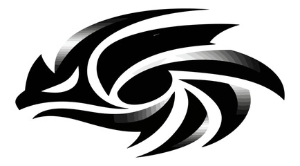 Obraz premium Abstract grayscale design