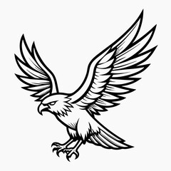 eagle in flight