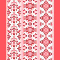 Rad Thai-Inspired Textile Pattern ,Textile Pattern ,Geometric symmetry