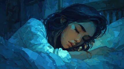 trying to fall asleep after the sleepless night no logos no brands ar 169