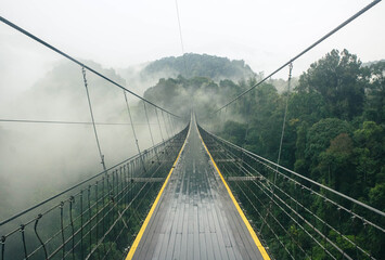Situ Gunung Suspension Bridge, The Longest Suspension Bridge In Southeast Asia