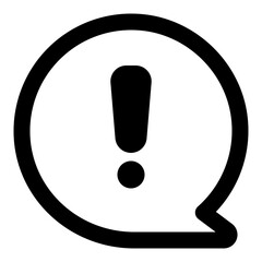 Circular Alert Icon