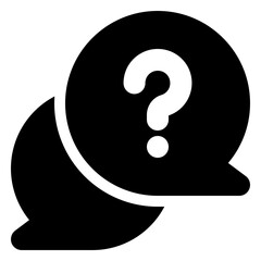 Question Mark Chat Bubbles