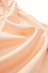 orange silk satin fabric background