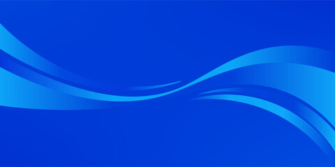 Obraz premium Abstract blue geometric background. Dynamic shapes composition. Eps10 vector