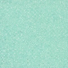 Fototapeta premium Abstract pastel turquoise shiny glitter background. Sparkling mint green surface with shimmering texture for festive design.