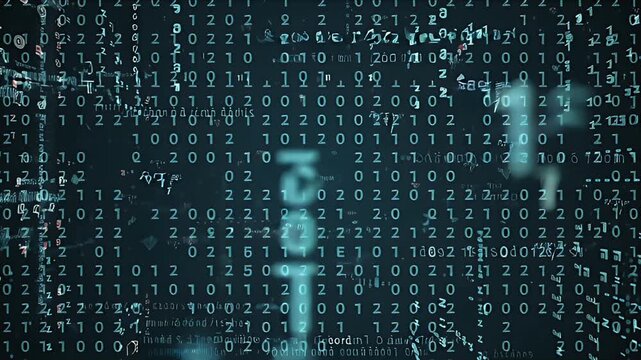 binary code background