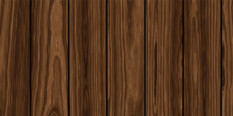 Fototapeta premium Realistic Brown Wood Plank Seamless Background – Natural Timber Grain Texture for Rustic Wall Panels, Flooring, and Furniture Design