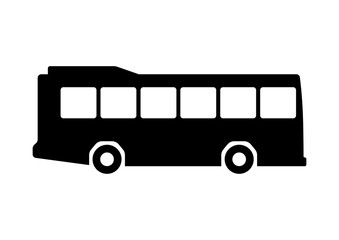 Stylish Black Outline Bus Icon for Graphic Designers, Top-Selling Vector Art for Mobile Apps and Web Development
