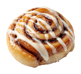 Baking delicious cinnamon rolls kitchen food cozy isolated on transparent background