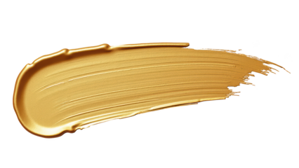 Golden paint stroke, artistic texture, vibrant color, smooth finish, creative design, abstract art