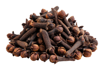 Culinary spice exploration kitchen food cloves isolated on transparent background