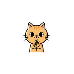 Cute Cat Icon Very Cool Design