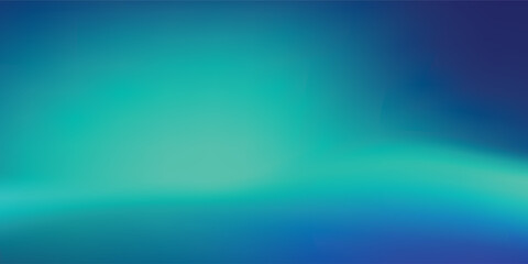 Blue-green gradient studio room  abstract background pattern  walls and floor reflect neon lights  dark tones and feel  speed of digital technology connected blue-green background art