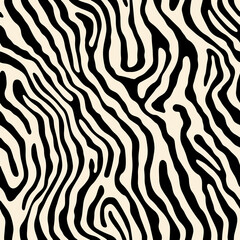 Abstract  illustration of a zebra print