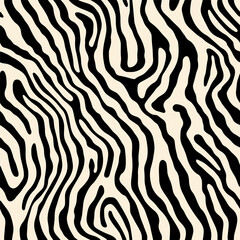 Abstract  vector illustration of a zebra print