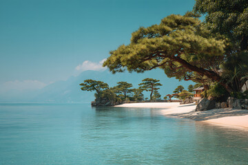 Obraz premium Tropical paradise island