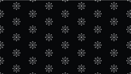 Refined Seamless White and Gold Vector Pattern on Black – Elegant Geometric Diamonds and Stars for Luxury Print, Packaging, and Home Decor Applications