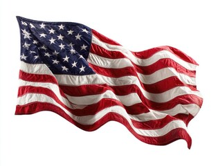 Obraz premium American flag waving