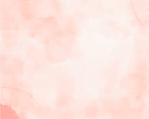 Peach pink rose abstract background. Nude beige simple gradient. Light pastel pale soft coral watercolor blurred pattern. Matte empty template. Elegant, beautiful romance, gentle calm