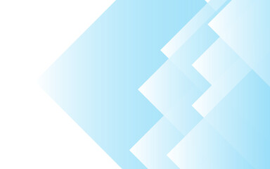 Abstract Minimalist geometric background with overlapping translucent blue diamond shapes. Soft gradients effects to with a clean, modern, and corporate, technology, or presentation themes.