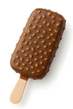 Food Art &ndash; Schoko Eispop mit Minze und Eis