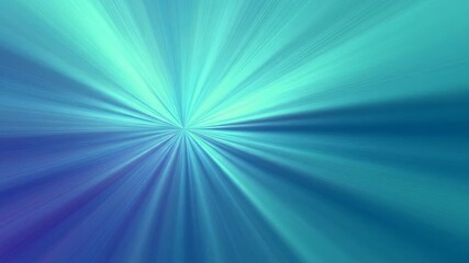 Dynamic Abstract Radial Light Burst with Blue and Cyan Energy Rays Animation - Powered by Adobe