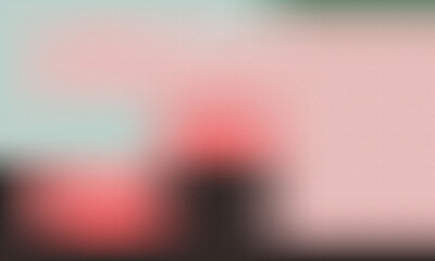 Blurred Pink and Teal Gradient with Vertical Red and Dark Shapes abstract background