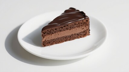 piece of chocolate cake