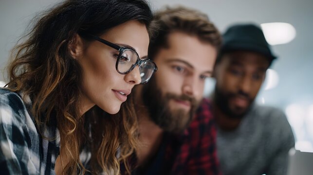 Team working on product branding in a collaborative meeting