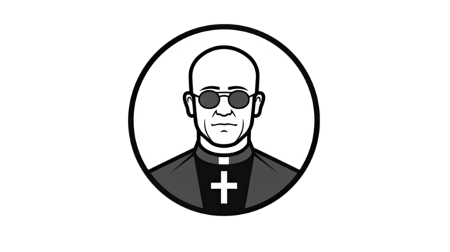 Vector illustration of a silhouette of a man isolated on white background
