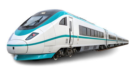 Naklejka premium train isolated on without background