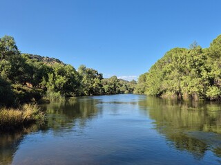 Fototapeta premium 2025-07 - Río Jándula - Sierra Morena