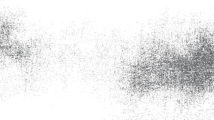 Subtle halftone vector texture overlay with monochrome splattered style. Black and white halftone dotted background with abstract spotted pattern 