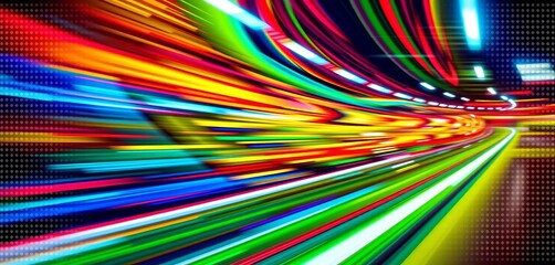 Dynamic halftone pattern mimicking fast motion blur, ideal for sports themed designs, sports,  trendy