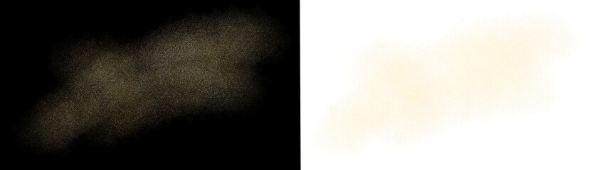 Glitter Gold Sparkle PNG Frame for Wedding Invitation Design